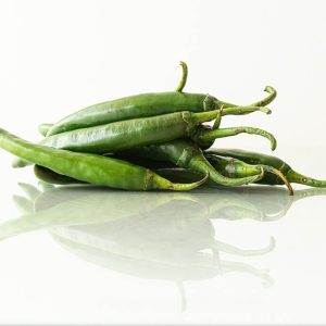 green cowhorn chili - ot sung xanh