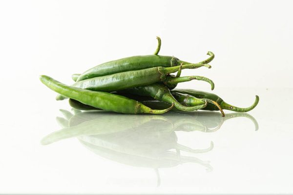 green cowhorn chili - ot sung xanh