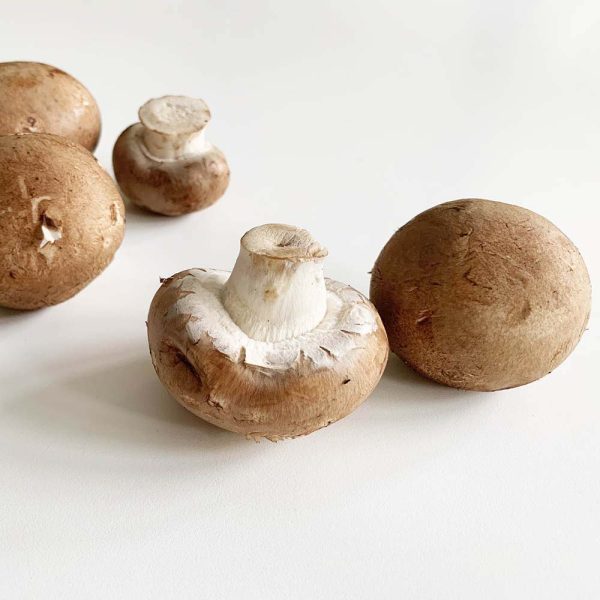 Brown Button Mushrooms - nam mo nau