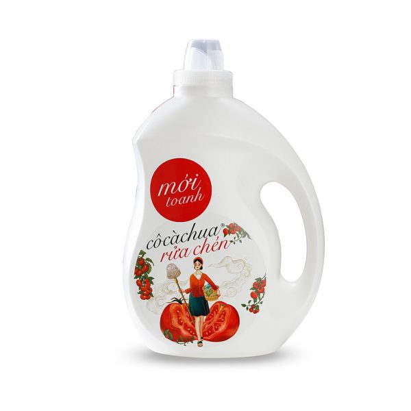 all-natural dishwashing soap - co ca chua rua chen