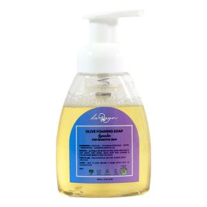 Olive Foaming Soap - sua rua mat va tay trang