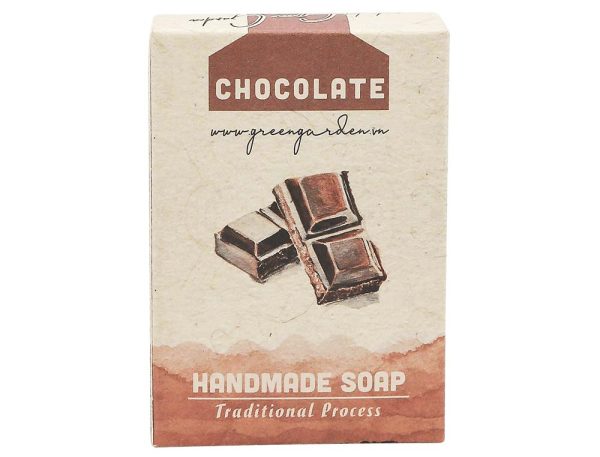 Chocolate Handmade Soap - xa phong chocolate handmade