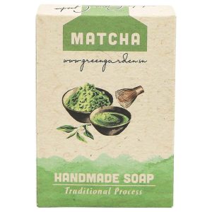 Matcha Powder Handmade Soap - xa phong matcha