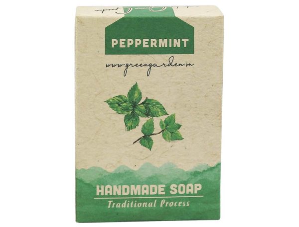 Peppermint handmade soap