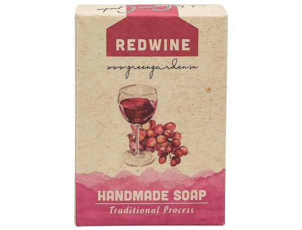 Red Wine Handmade Soap - xa phong ruou vang