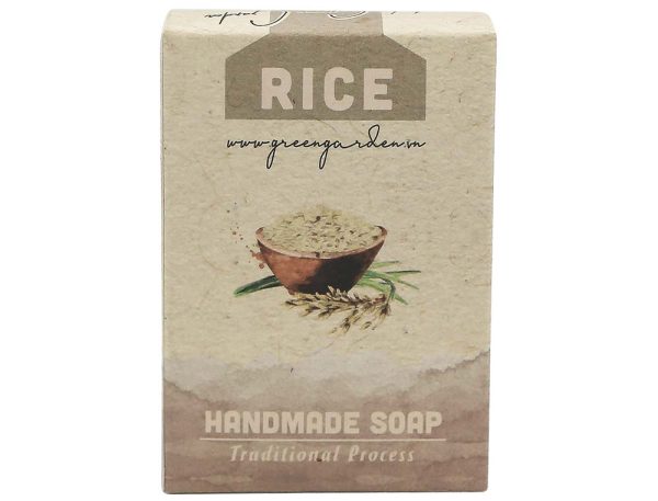 Rice handmade soap