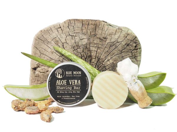 Aloe vera shaving bar