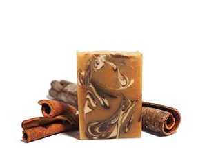 cinnamon swirl soap