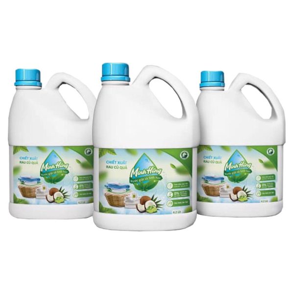 natural laundry detergent - nuoc giat xa sinh hoc