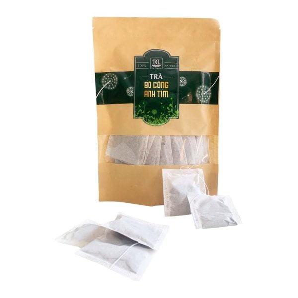 bynature dandelion tea bags - tra bo cong anh tim